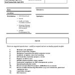 Health And Safety Committee Meeting Minutes Template | Resume Examples In Safety Meeting Minutes Template
