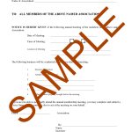 Hoa Letter Samples Forms And Templates – Hoa Member Services Throughout Meeting Notice Template