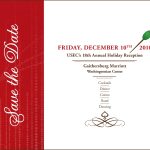 Holiday Party Branding On Behance Throughout Meeting Save The Date Templates