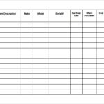 Home Inventory Templates | 10+ Free Printable Excel, Word & Pdf Formats Intended For Inventory Labels Template