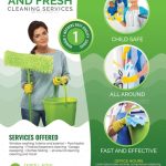 House Cleaning Services Promotional Flyer By Artchery | Graphicriver Regarding Flyers For Cleaning Business Templates