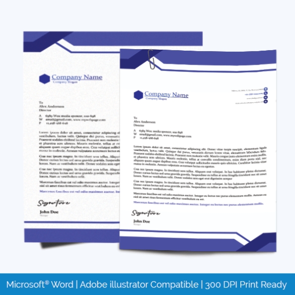 How To Create A Letterhead In Microsoft Word (2 Methods) – Word Layouts Intended For How To Create Letterhead Template In Word