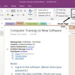 How To Use Onenote With Your Outlook Calendar Intended For Onenote Meeting Template