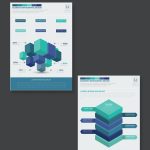 [Illustrator] 3D Infographics Elements A4 Template Design – Learn Throughout Infographic Illustrator Template