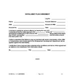 Installment Plan Agreement – Edit, Fill, Sign Online | Handypdf In Installment Payment Agreement Template Free