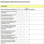 Interview Preparation Checklist | Job Interview Preparation Checklist Regarding Interview Business Plan Template