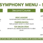 Introducing A $29.95 Fixed Price Menu For Redlands Symphony Attendees Throughout Prix Fixe Menu Template