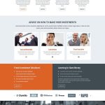 Investment Company Web Template In Website Templates For Small Business