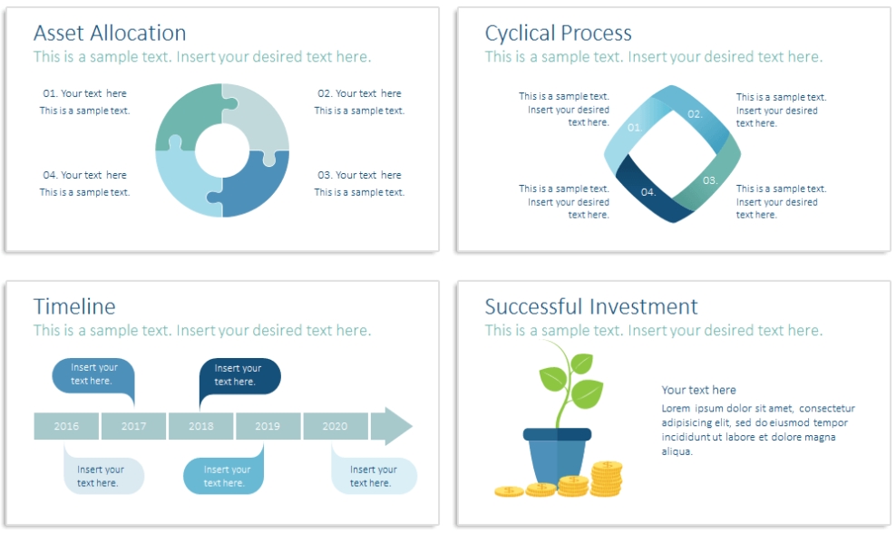 Investment Powerpoint Template - Presentationdeck regarding Investor Presentation Template