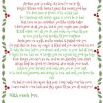 It'S A Mom'S World: Elf On The Shelf Good Bye Poem With Elf Goodbye Letter Template