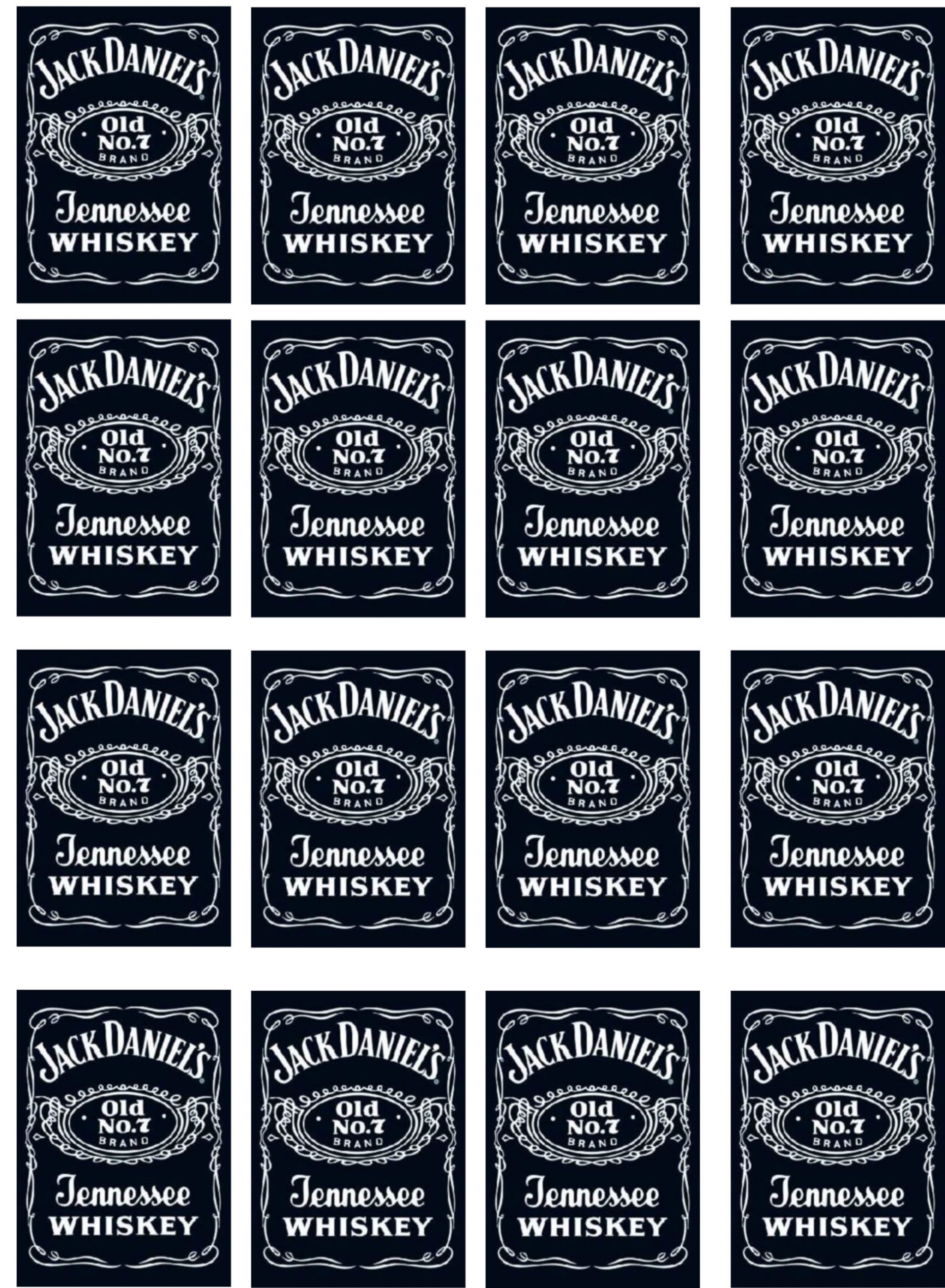 Jack Daniels Label Template | Simple Template Design With Jack Daniels Label Template