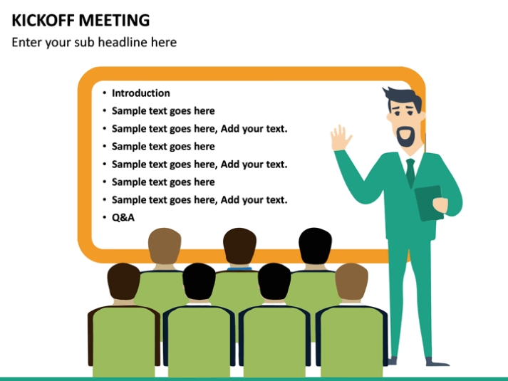 Kickoff Meeting Powerpoint Template | Sketchbubble In Kick Off Meeting Template