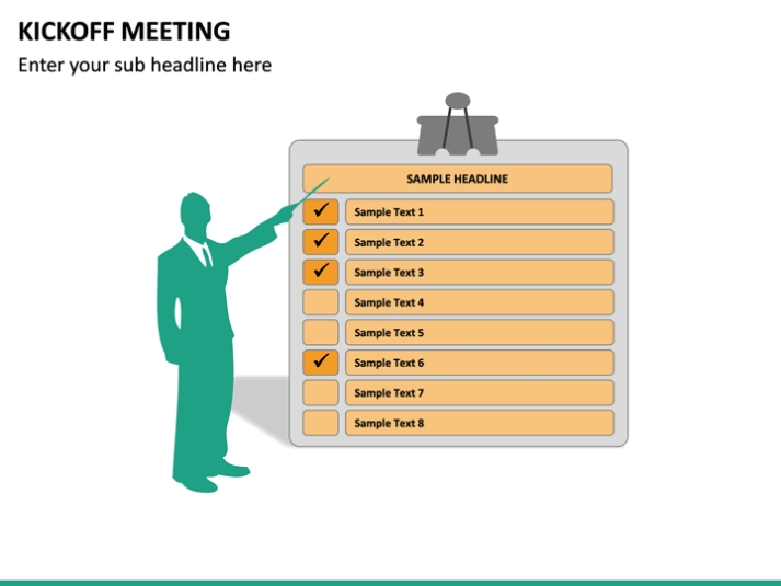 Kickoff Meeting Powerpoint Template | Sketchbubble With Regard To Project Kickoff Meeting Presentation Template