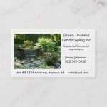 Landscaping Or Gardening Business Card Template | Zazzle.co.uk throughout Gardening Business Cards Templates