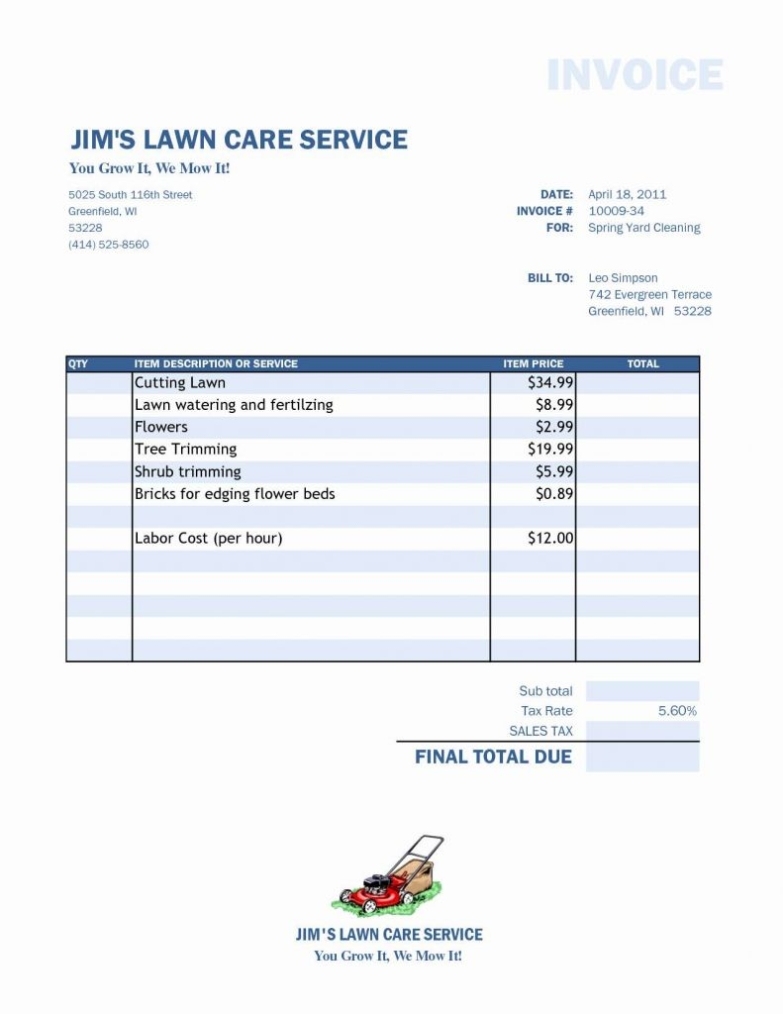 Lawn Care Business Plan Example / 10+ Lawn Care Business Plan Template Inside Lawn Care Business Plan Template Free