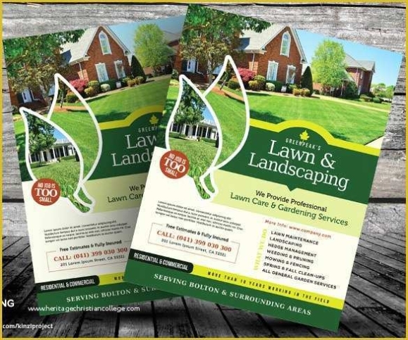 Lawn Mowing Flyer Template Free Of 29 Lawn Care Flyers Psd Ai Vector Inside Free Lawn Mowing Flyer Template