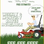 Lawn Mowing Flyer Template Free Of Lawn Service Flyer Template Intended For Mowing Flyer Template