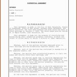 Legal Separation Agreement Form Alberta – Form : Resume Examples # With Common Law Separation Agreement Template