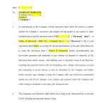 Letter Of Guarantee And Indemnity (Lender) Template – Burgielaw Regarding Letter Of Guarantee Template