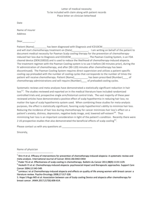 Letter Of Medical Necessity Template Printable Pdf Download Intended For Letter Of Medical Necessity Template