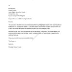 Letter Of Recommendation By Employer For Higher Studies • Invitation With Template For Referral Letter