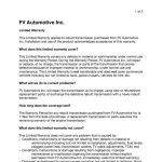 Limited Warranty.pdf | Docdroid Throughout Limited Warranty Agreement Template
