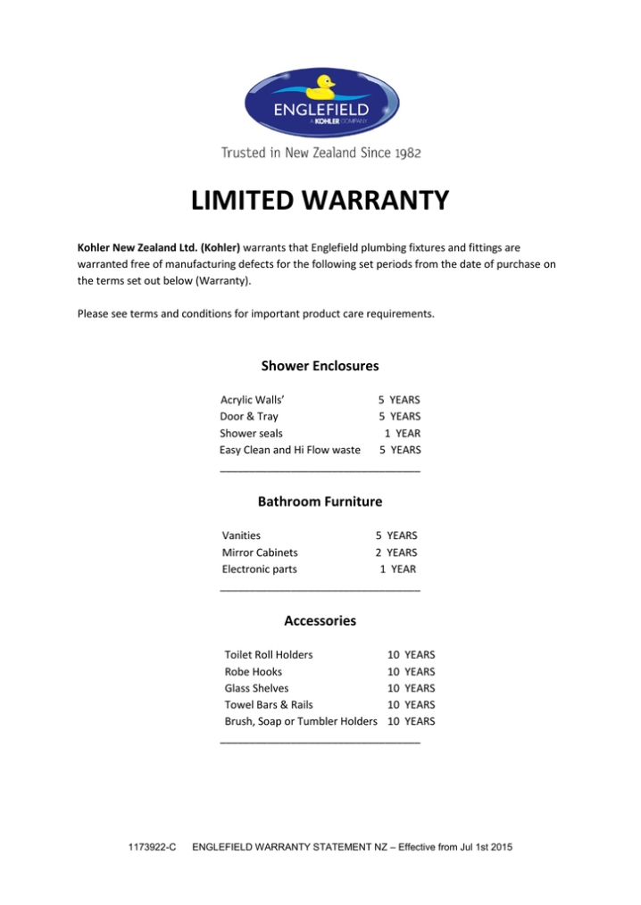Limited Warranty Regarding Product Warranty Agreement Template