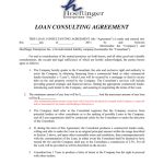 Loan Consultant Agreement In Word And Pdf Formats Throughout Trade Finance Loan Agreement Template