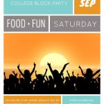 Local College Block Party Flyer Template | Mycreativeshop Regarding Block Party Template Flyer