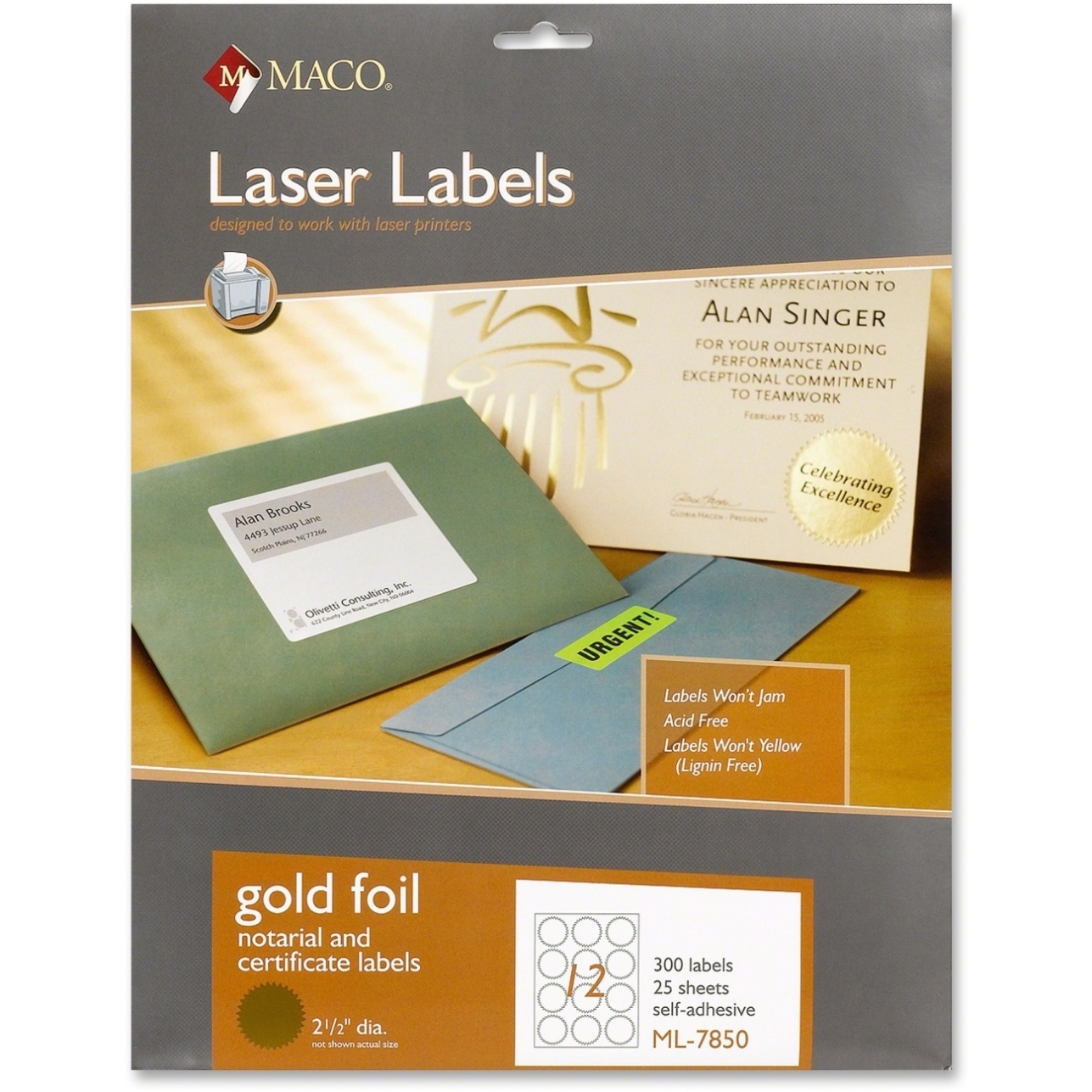Maco Labels In Stock - Tigerseal Inside Maco Label Template