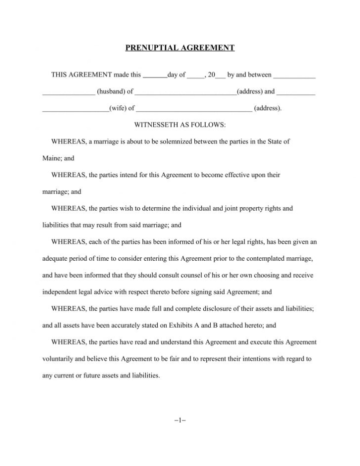 Marriage Termination Agreement 10 Agreement Forms For Handling Throughout Islamic Prenuptial Agreement Template