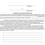 Massachusetts Agreement For Binding Arbitration Download Fillable Pdf In Legal Binding Contract Template