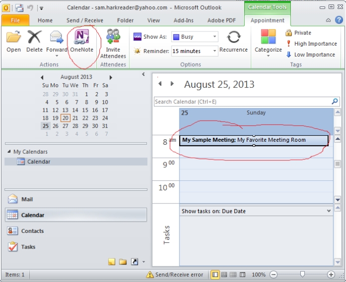 Mastering Onenote®: How To Create An Agenda Quickly Within Onenote Meeting Template