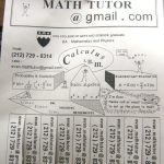Math Tutor | Flyer At Nyu. I Just Thought The Design Was Fun… | Flickr in Math Tutoring Flyer Template