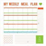 Meal Plan Template – 22+ Free Word, Pdf, Psd, Vector Format Download Throughout Weekly Menu Template Word