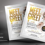 Meet &amp; Greet Flyer Templates By Kinzishots | Graphicriver in Meet And Greet Flyer Template