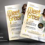 Meet & Greet Flyer Templates By Kinzishots | Graphicriver Regarding Meet And Greet Flyers Templates