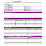 Meeting Minutes Template – 13+ Free Word, Pdf, Psd Documents Download With Meeting Notes Template Word