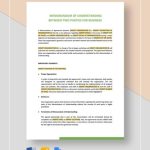Memorandum Of Understanding Template – 20+ Word, Pdf, Google Docs Throughout Template For Memorandum Of Understanding In Business