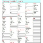 Menu Plan Monday ~ July 8/13 inside Menu Planner With Grocery List Template