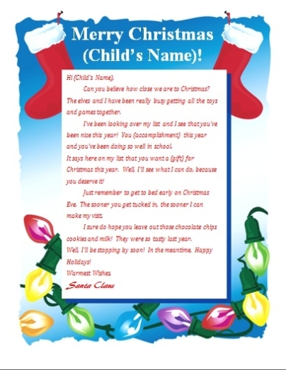 Microsoft Word Christmas Letter Template Collection Throughout Christmas Letter Templates Microsoft Word
