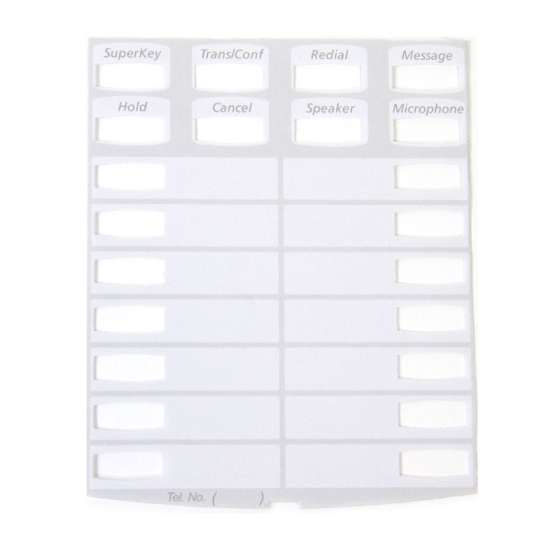 Mitel 5448 Template Printable - 5448 Programmable Key Module Throughout Desi Telephone Labels Template
