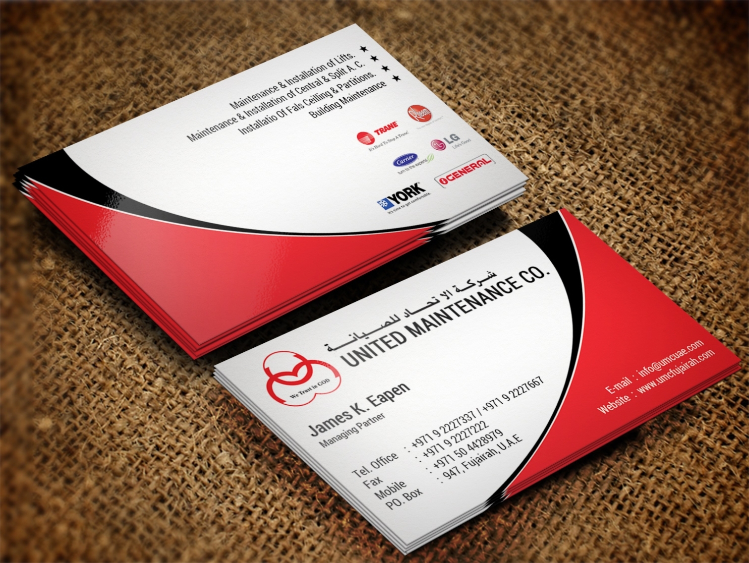Modern, Bold, Hvac Business Card Design For A Company By Lanka Ama Inside Hvac Business Card Template