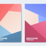 Modern Colorful Brochure Template Design – Download Free Vectors With Regard To Graphic Design Flyer Templates Free