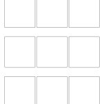 Mr740 – 2.5″ X 2.5″ – Us Letter Sheet – 9 Rectangle Labels – Mr Label With 4 X 2.5 Label Template