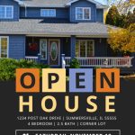 New Listing Open House Flyer Template | Mycreativeshop With Regard To Open House Flyer Template Free