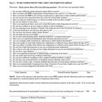 Njrotc Health Risk Screening Questionnaire Form Printable Pdf Download With Risk Participation Agreement Template