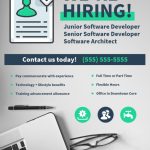 Now Hiring Template Flyer For Now Hiring Flyer Template