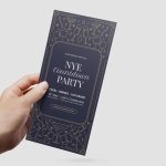 Nye Menu Template For New Year'S Eve Dinners [Psd, Ai, Vector] with New Years Eve Menu Template