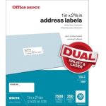Office Depot Label Template With Office Depot Labels Template